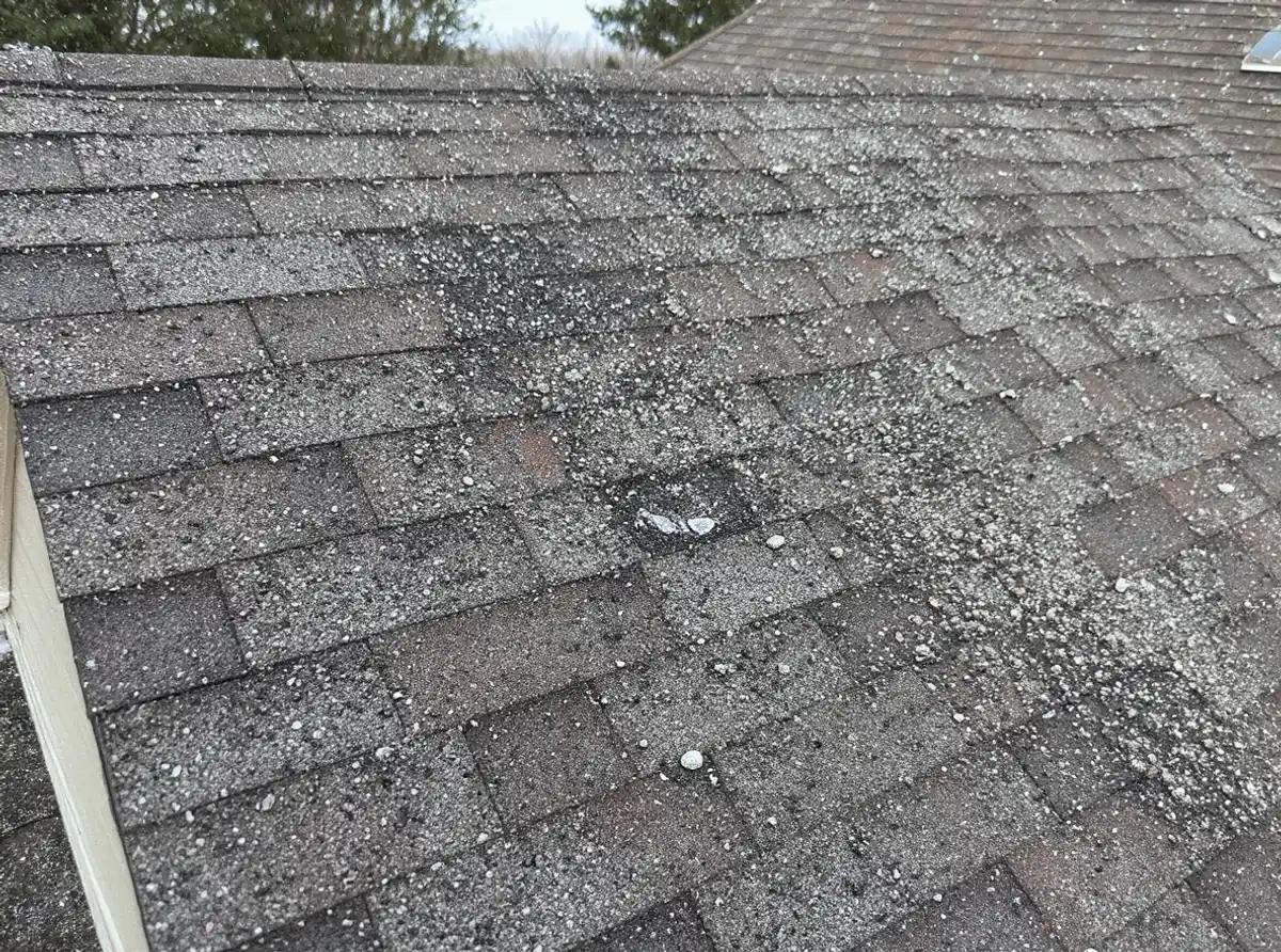 Storm Damage in Kanwaka, Kansas